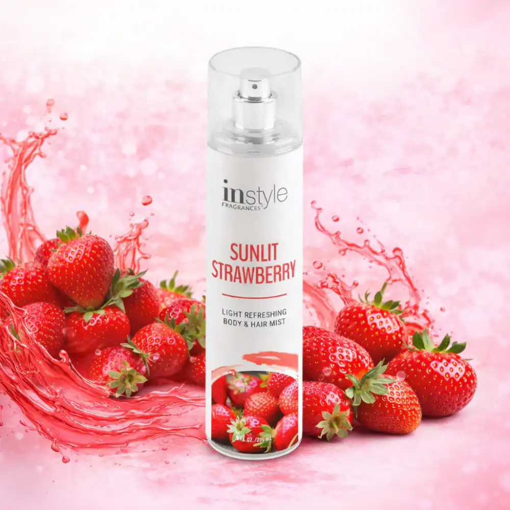 InStyle Fragrances Body and Hair Mist - Sunlit Strawberry