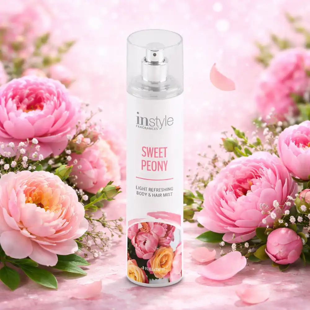 InStyle Fragrances Body & Hair Mist - Sweet Peony