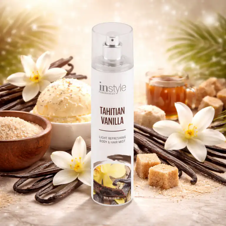 Tahitian vanilla imagery