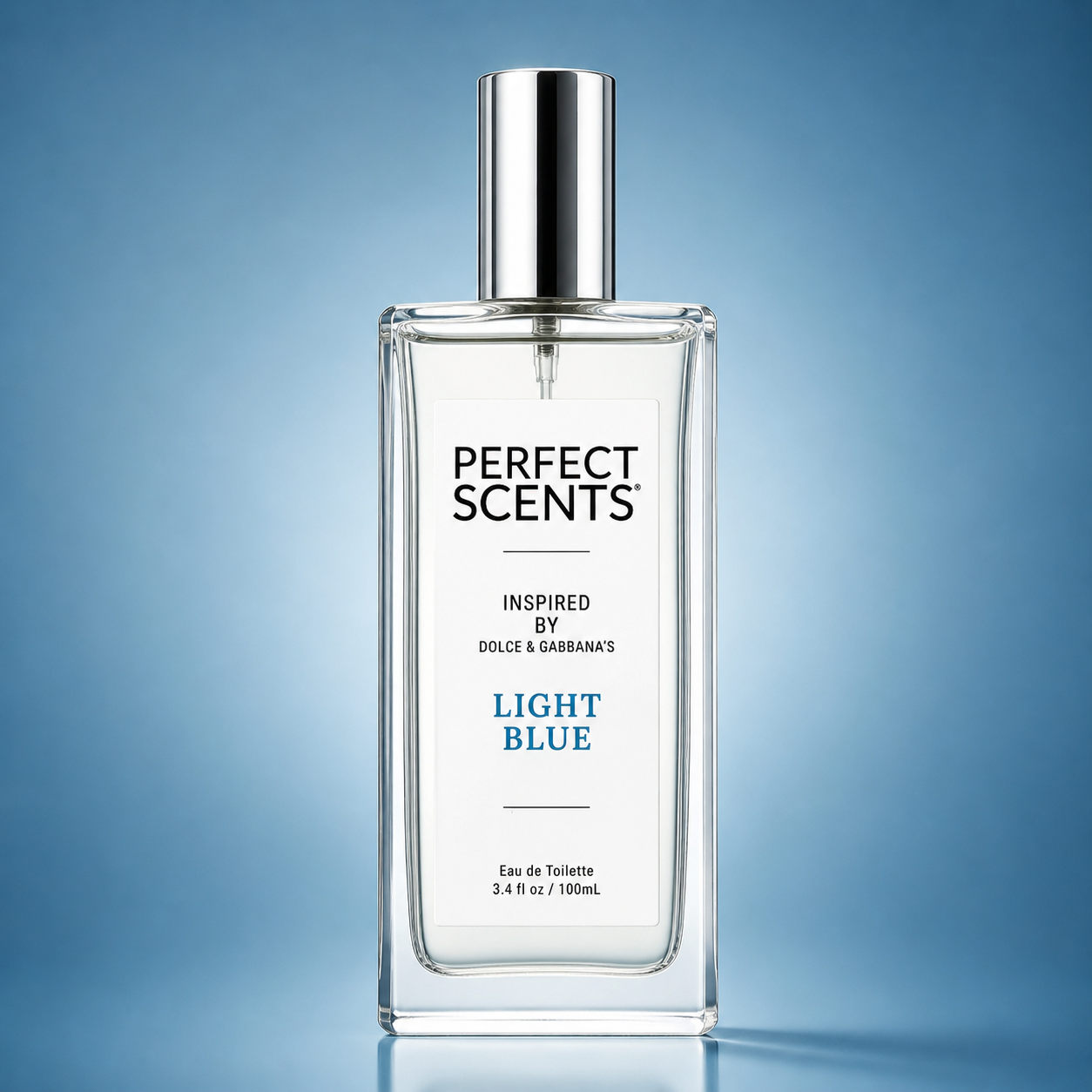 Perfect Scents Perfume | Inspired by D&G Light Blue | 3.4 oz.