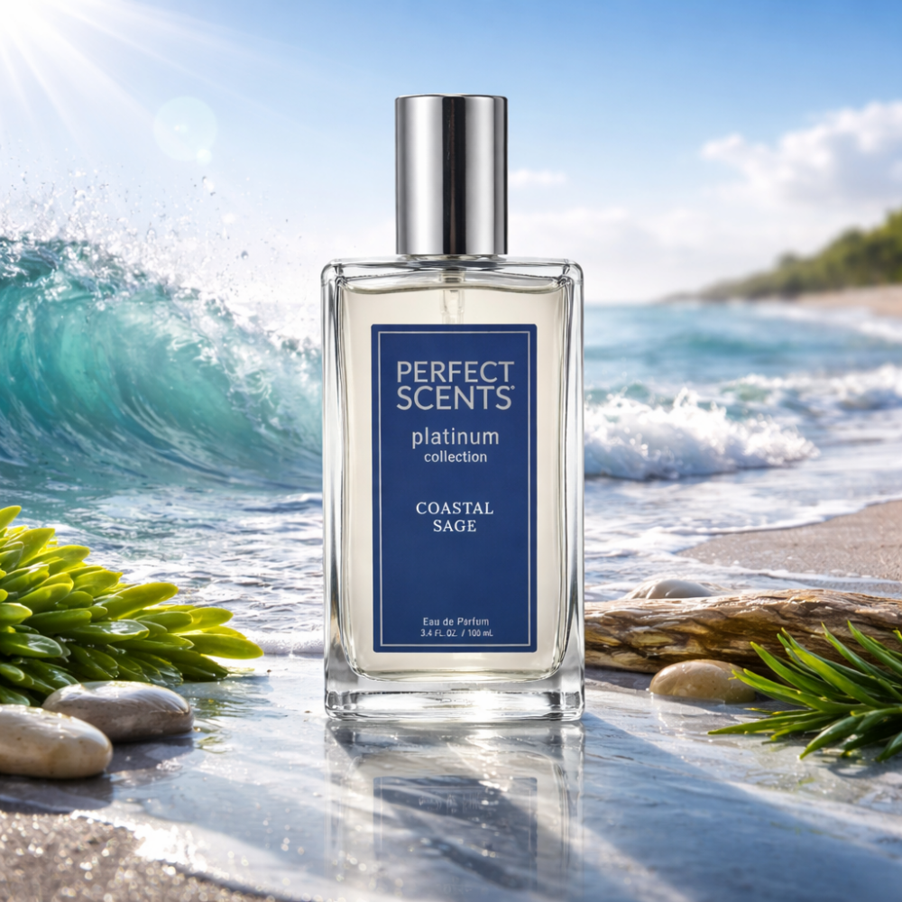 Perfect Scents Platinum Collection Coastal Sage - Inspired by Jo Malone's Wood Sage & Sea Salt
