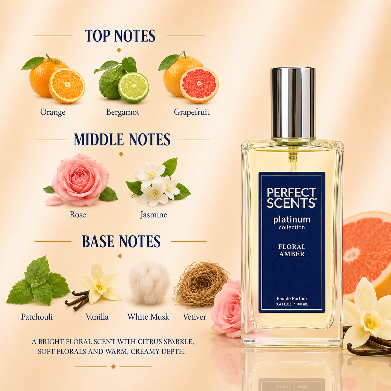 Perfect Scents Floral Amber | Inspired by Chanel's Coco Mademoiselle - Image 2