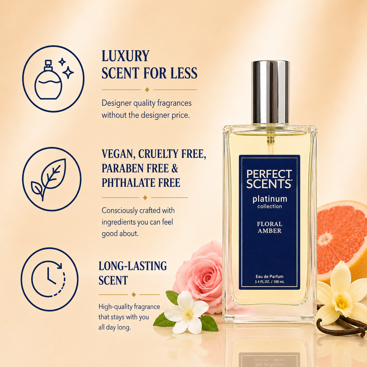 Perfect Scents Floral Amber | Inspired by Chanel's Coco Mademoiselle - Image 3
