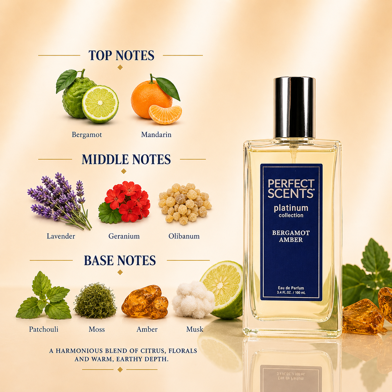 Perfect Scents Bergamot Amber | Inspired by Dior's Sauvage - Image 2