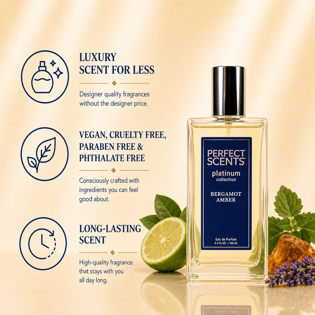 Perfect Scents Bergamot Amber | Inspired by Dior's Sauvage - Image 3