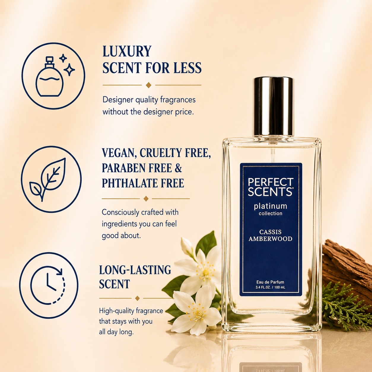 Perfect Scents Cassis Amberwood | Inspired by MFK's Baccarat Rouge 540 - Image 3