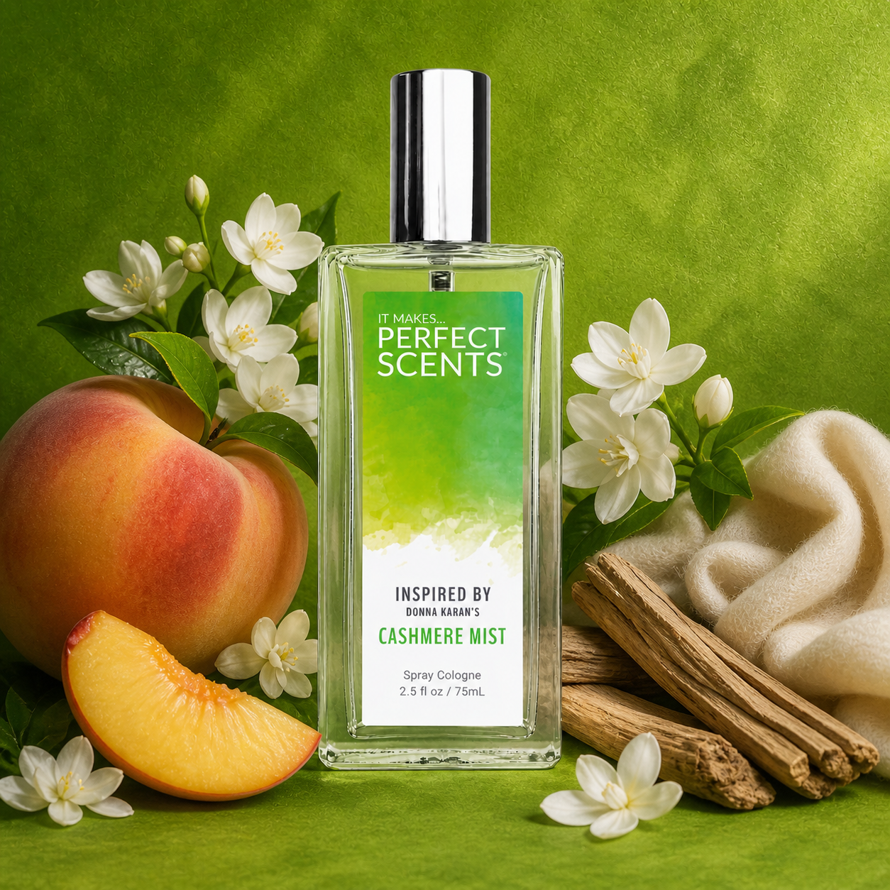 Perfect Scents Perfume | Inspired by Donna Karen's Cashmere Mist | 2.5 oz