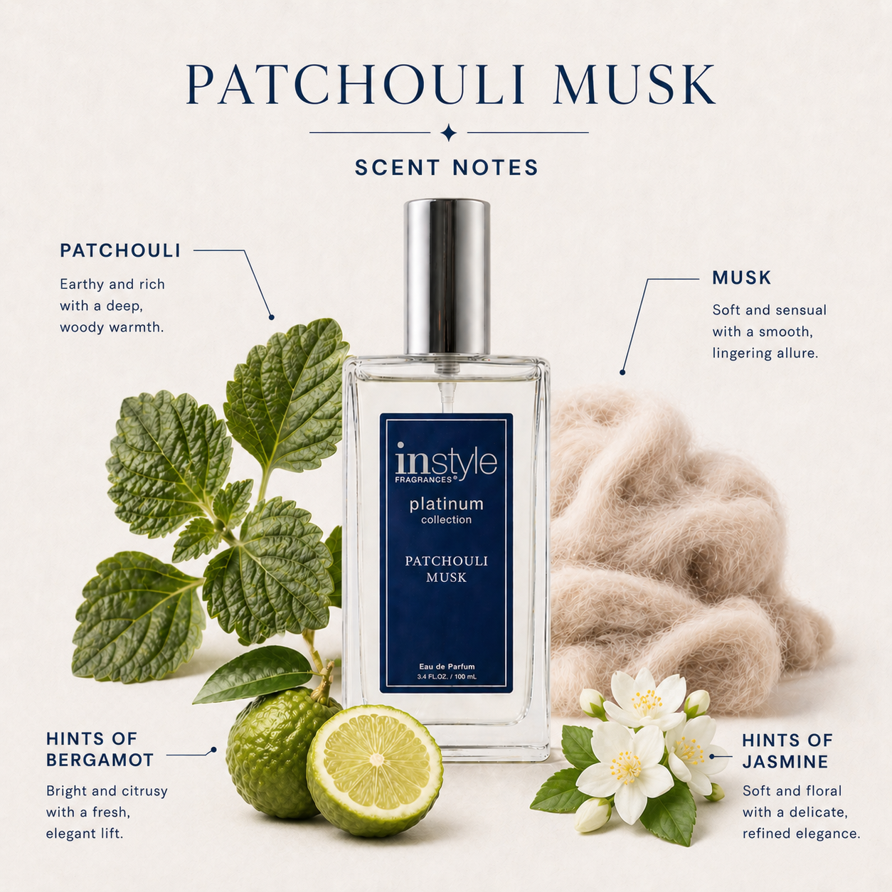 Patchouli Musk Cologne for Men | Inspired by Creed Aventus - Image 2
