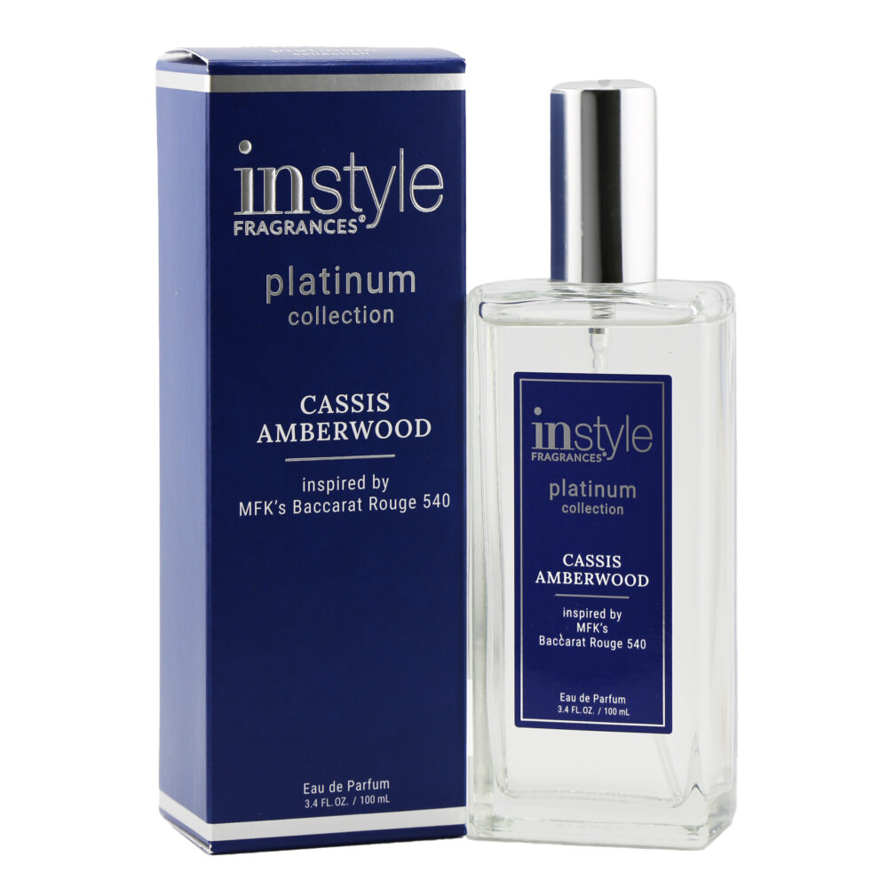 InStyle Fragrances Platinum Collection Cassis Amberwood - Inspired by MFK's Baccarat Rouge 540