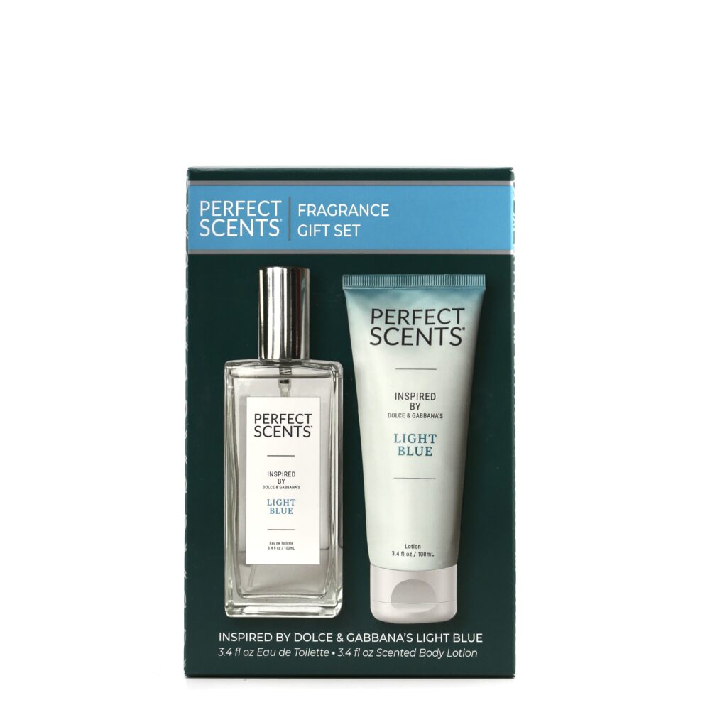 Perfect Scents Fragrance + Lotion Pack - Inspired by D&G's Light Blue