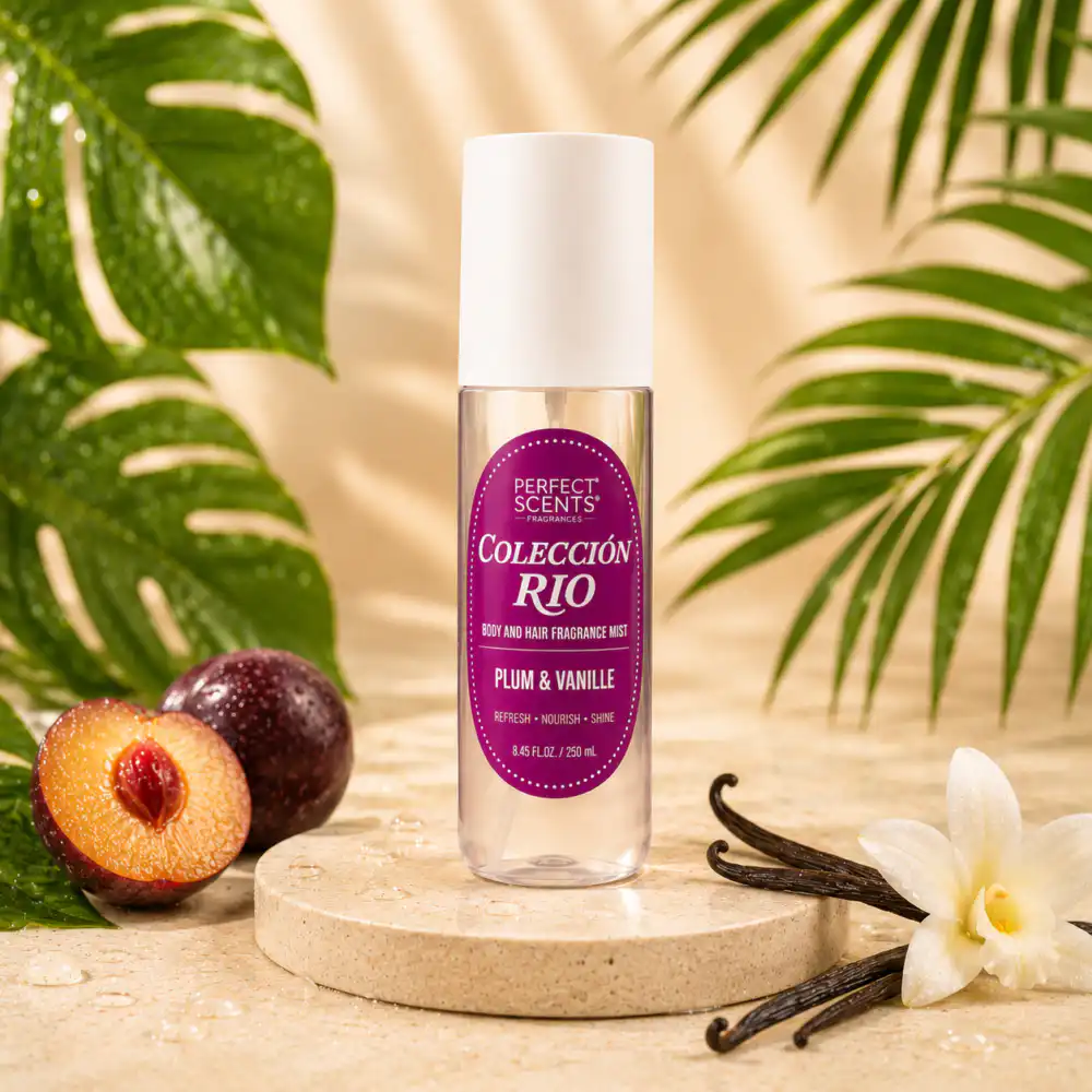 Perfect Scents Colección Rio Plum & Vanille Body & Hair Fragrance Mist