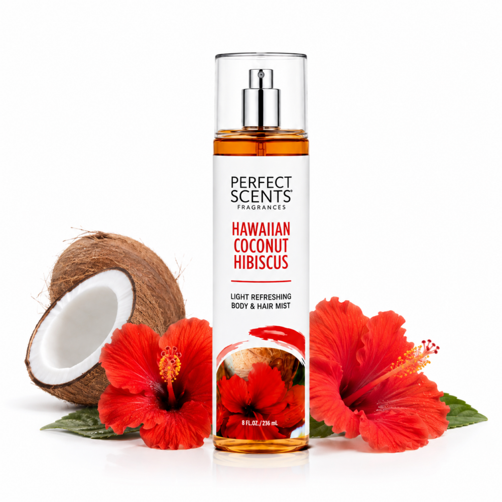 Perfect Scents Body & Hair Mist - Hawaiian Coconut Hibiscus